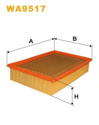 WIX FILTERS wa9517 -  Воздушный фильтр